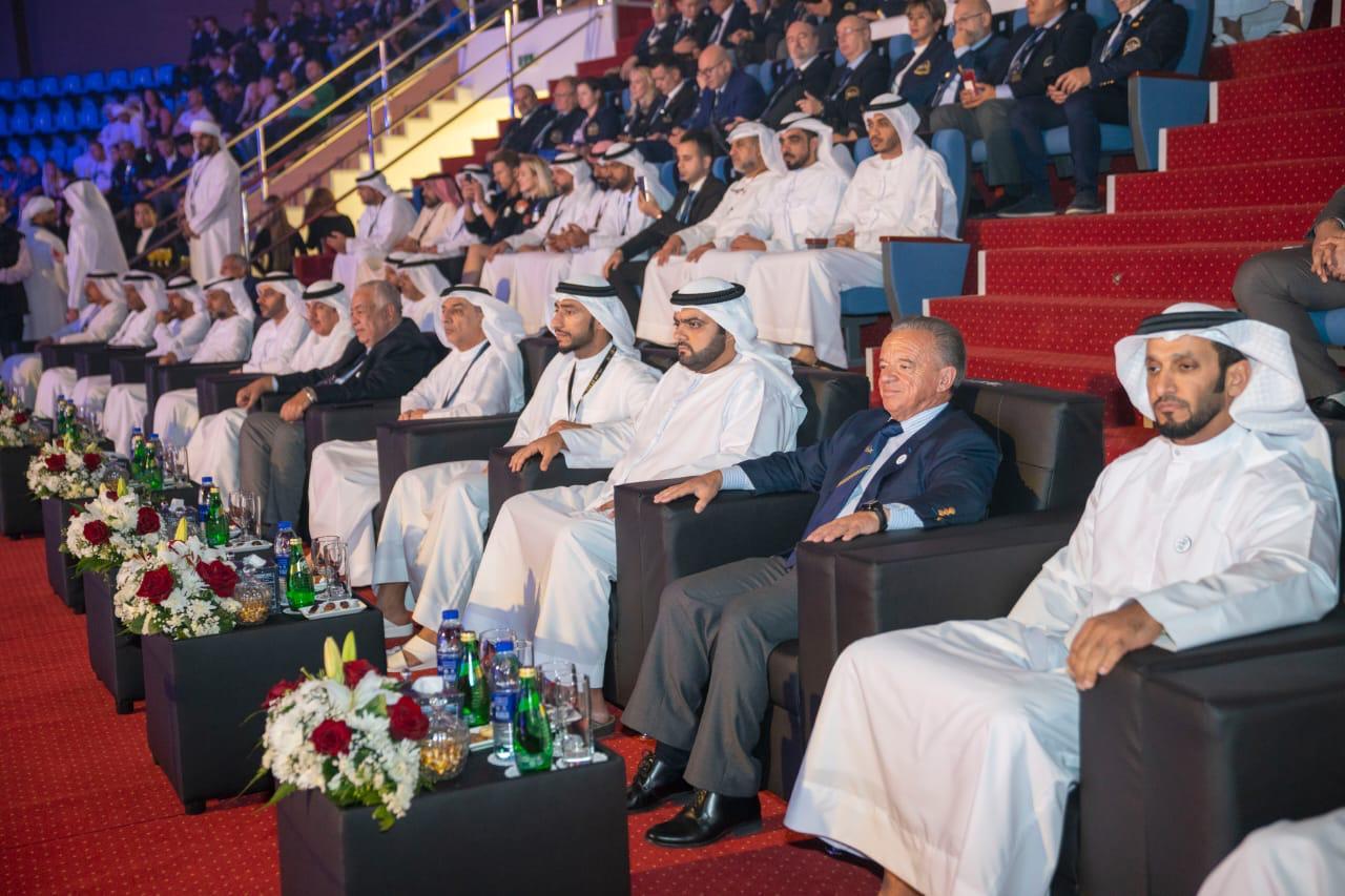 محمد الشرقي يشهد افتتاح بطولة العالم لبناء الأجسام والفيزيك